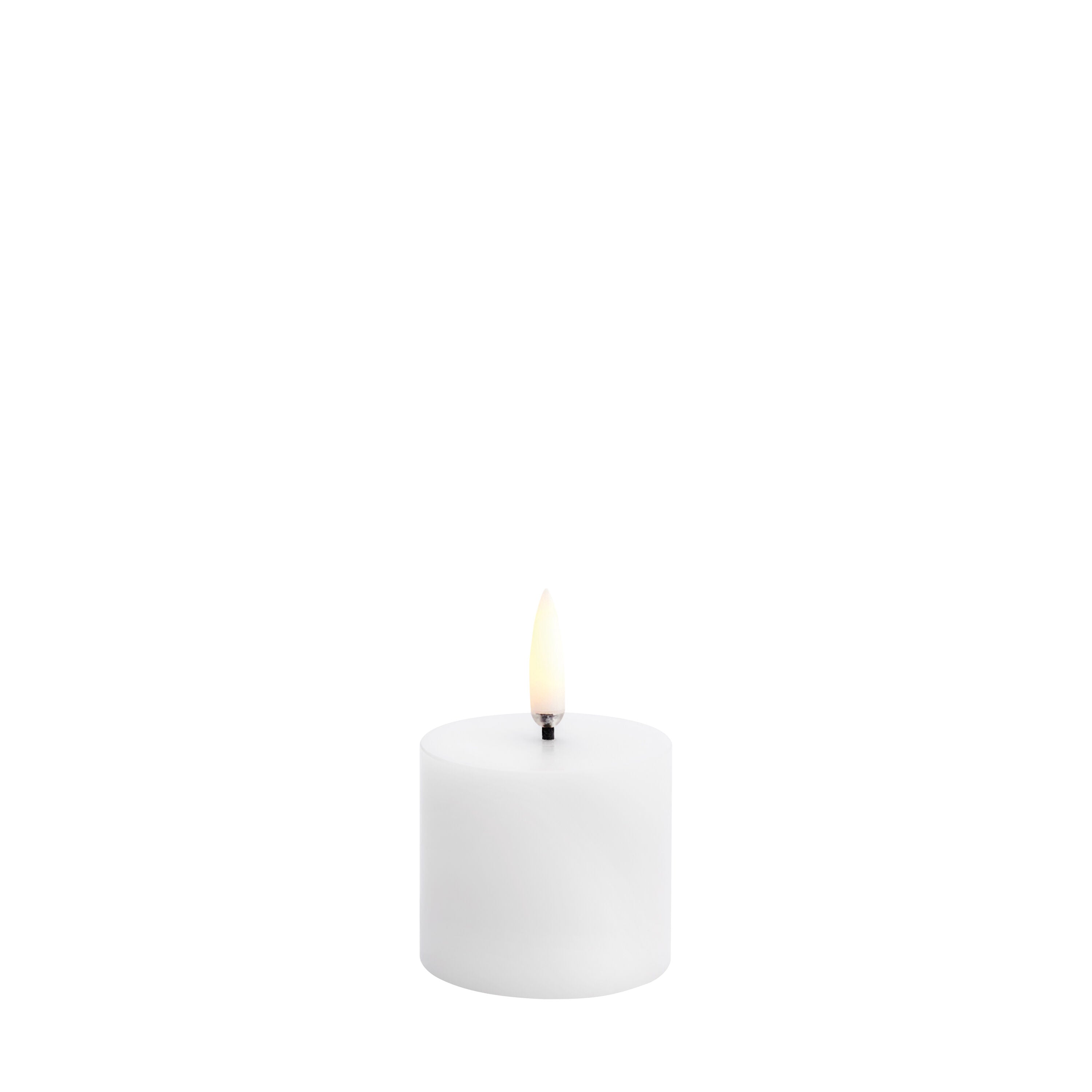LED Pillar lys, Nordic White - H5 cm.